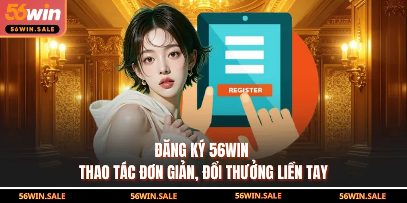 Đăng Ký 56WIN - Thao Tác Đơn Giản, Đổi Thưởng Liền Tay