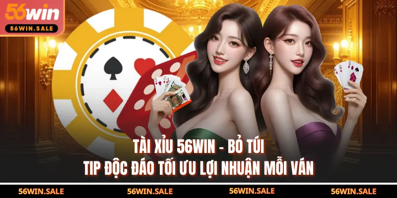 Tài Xỉu 56WIN - Bỏ Túi Tip Độc Đáo Tối Ưu Lợi Nhuận Mỗi Ván
